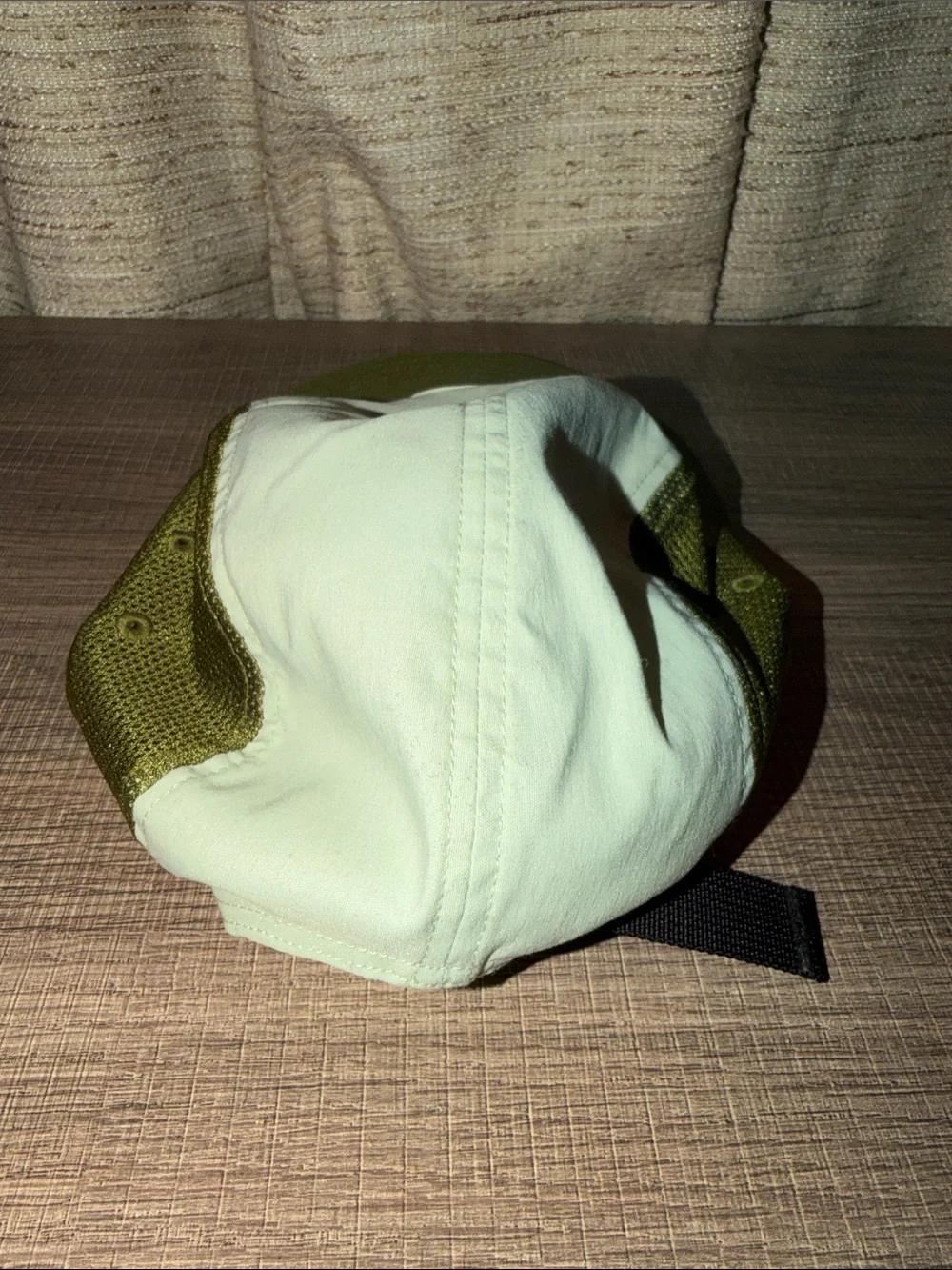 The North Face Olive Green Cream Mesh Camp Hat Cap One Size Unisex